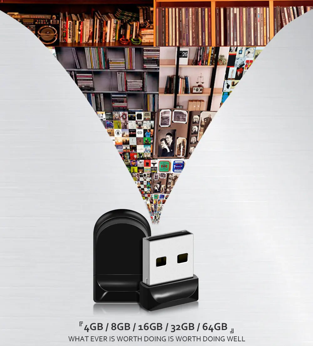 USB Flash Drive 4GB 8GB 16GB 32GB Pen Drive 64GB 128GB USB Flash Pendrive Memory USB Stick флешка usb cle usb disk with key ring