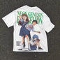 2026 New Evangelion Asuka Shinji Rei Printed Short Sleeve T-shirt Men's and Women's T-shirt Men's Top Sports T-shirt Y2k Tee