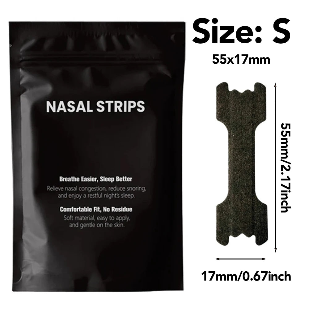30/60/90PCS Improve Sleeping Health Breath Nasal Strips Nose Strips Nasal Congestion Anti-Snoring Better Breathing Nose Patches