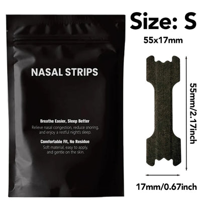 30/60/90PCS Improve Sleeping Health Breath Nasal Strips Nose Strips Nasal Congestion Anti-Snoring Better Breathing Nose Patches