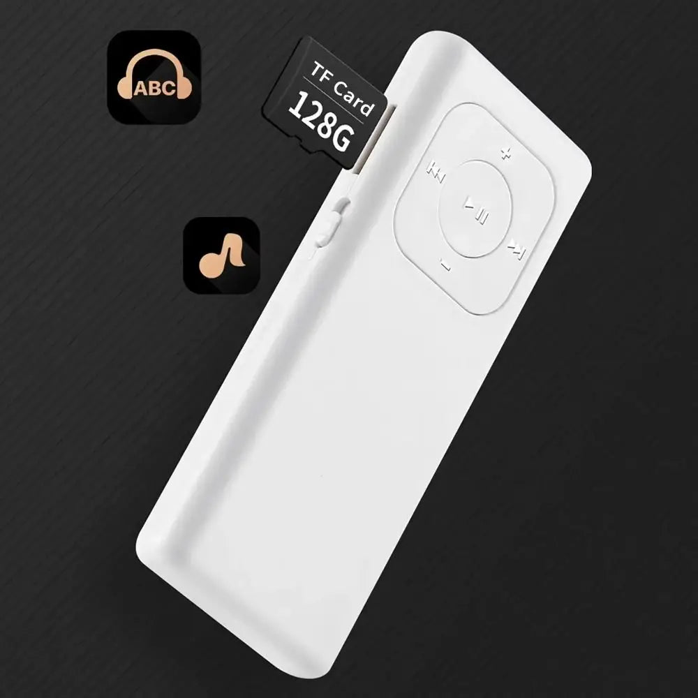 Fashion Long Strip Student MP3 Solid Color Ultra-thin MP3 Music Player Simple Mini Music Player Men Women