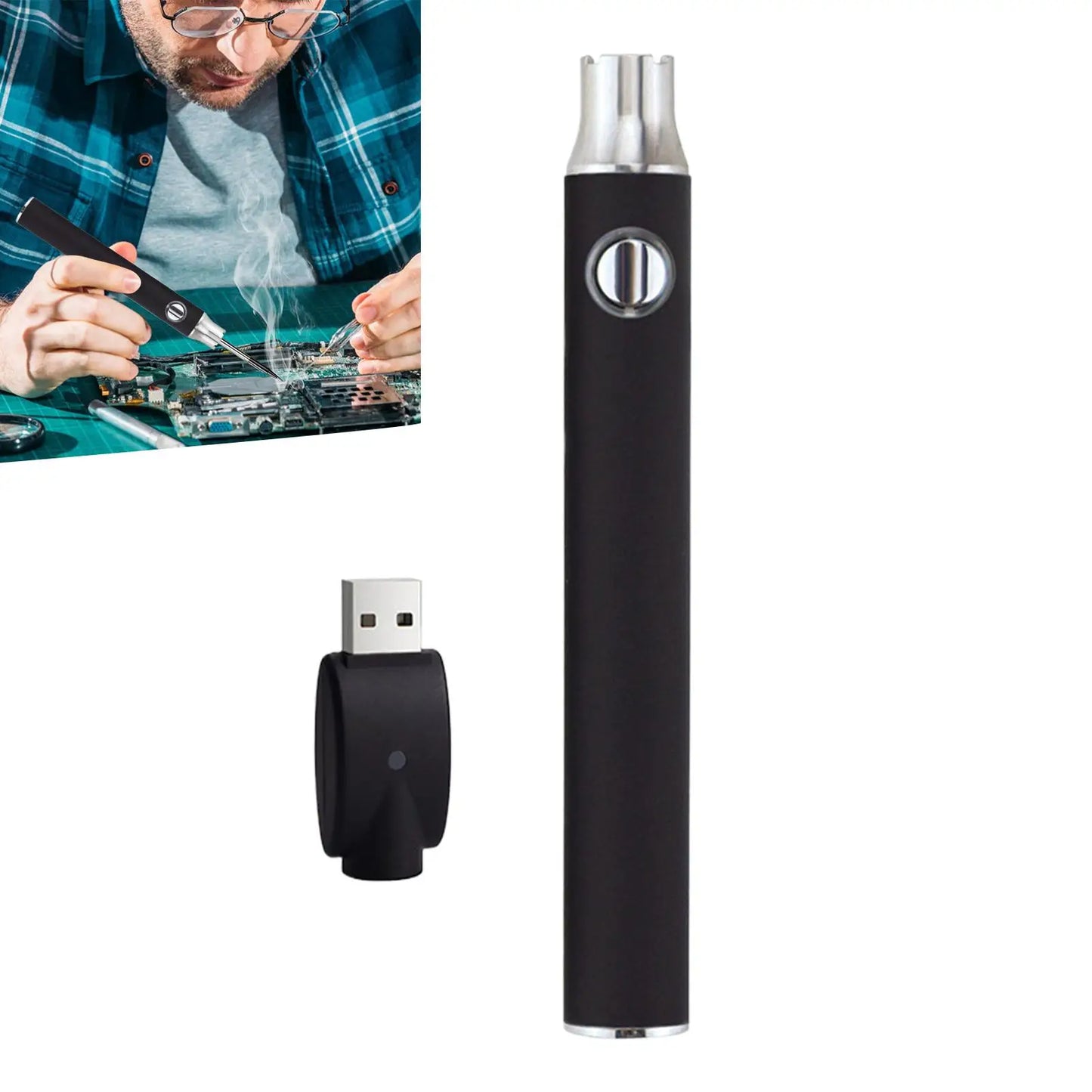 USB Rechargeable Soldering Iron Pen Wireless Welding Tools Soldering Pen Portable Soldering Iron Welding Iron Tool Pens