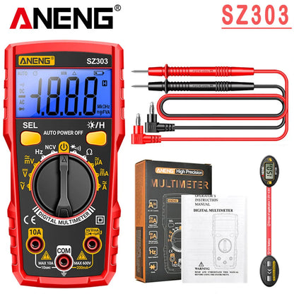 ANENG Digital Multimeter Professional Tester SZ303 AC/DC Voltage Resistance High Precision Professional Electrical Detection Too
