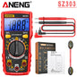 ANENG Digital Multimeter Professional Tester SZ303 AC/DC Voltage Resistance High Precision Professional Electrical Detection Too