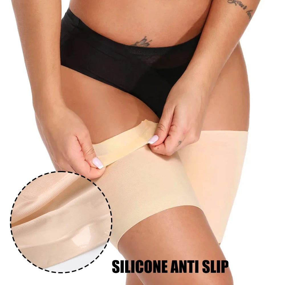 1Pair Thigh Compression Sleeve Brace Support Compression Recovery Thigh Wrap Pain Relief for Sore Hamstring Quad Sweat Men Women