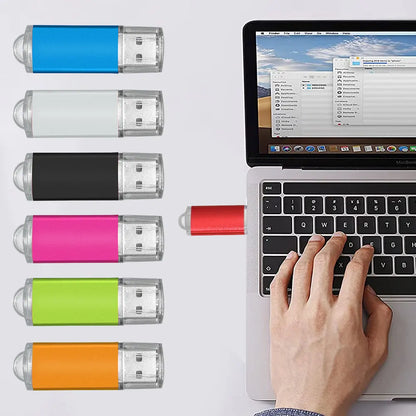 3.0 USB flash drive 64GB metal pen drive suitable for computers with 8GB 16GB 32GB 128GB flash cards high-speed memory stick