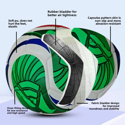 Size 5 Soccer Ball 2026 Competition Training Football High Quality Seamless PU Durable Sports Ball Gift For Kids And Adults