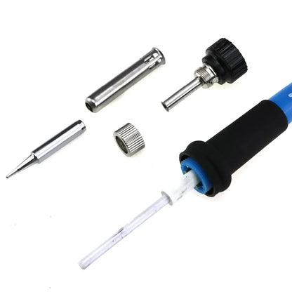 60W 80W Electric Soldering Iron LCD Digital Display Adjustable Temperature Welding Repair Tools 220V / 110V Solder Wire Tips