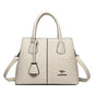 Genuine Brand Women's Soft Leather Handbags Ladies Large Tote Bag Female Square Shoulder Bags Sac Fashion Crossbody Bags Purse