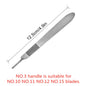 20-100pcs Sterile Carbon Steel Surgical Blades Scalpel Knife for DIY Cutting Phone Repair Carving Animal Grooming Maintenance