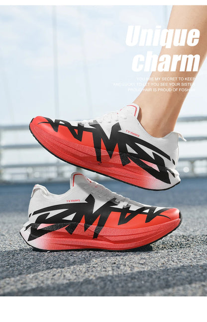 Athletic Running Shoes Men Marathon Speciality Training Race Sports Carbon Board Lightweight Women's Comfortable Casual Sneakers