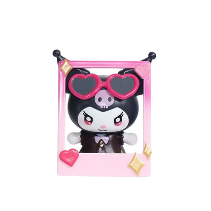 Sanrio Kuromi Sparkling Idol Series Cartoon Blind Box Toy Creative Personalized Desktop Ornaments Statue Model Surprise Gift Box