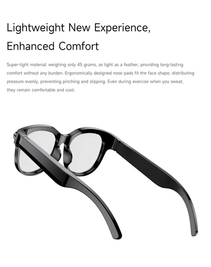 Lenovo Smart AI Glasses 8K 1600W Camera Record Bluetooth Calling Music Player Sunglasses Color Change AI Translation Glasses Men