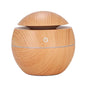 Woodgrain USB Essential Oil Diffuser Mini Ultrasonic Aromatherapy Humidifier Portable Desktop Air Mist Maker For Home Office