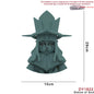 29cm Big Size Fantasy God Statue Building Block Figure, Rich Surface Printing Bricks Model, Desktop Decoration Collectible Toy