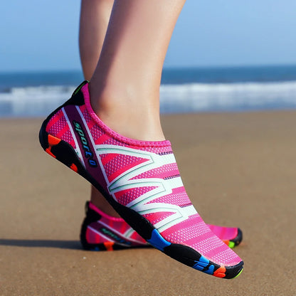 Men Water Swimming Shoes Women Sneakers Barefoot Beach Sandals Upstream Aqua Shoes Quick-Dry River Sea Diving Surfing Seaside