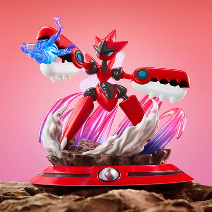 Anime Pokemon Original Action Figures Mega Collect Series Lucario Gardevoir Gengar Scizor Of Model Ornaments Toys Birthday Gift
