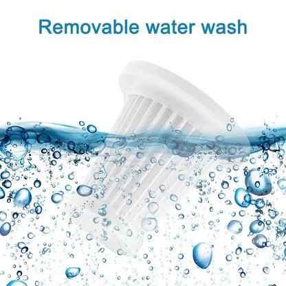 5pcs Car Vacuum Cleaner Filter Wireless Handheld Dust Collector Washable  Air Filter Cartridge Repeatable Applicability Interior