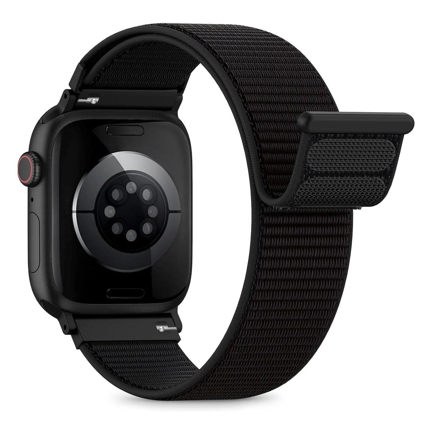 Nylon Strap For Apple Watch Band Ultra 3 2 49mm 46mm 45mm 41mm 44mm 42mm 40mm 38mm Bracelet For iWatch Series 11 10 9 8 7 6 5 4