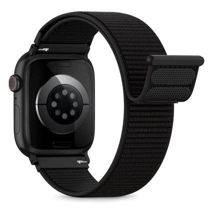 Nylon Strap For Apple Watch Band Ultra 3 2 49mm 46mm 45mm 41mm 44mm 42mm 40mm 38mm Bracelet For iWatch Series 11 10 9 8 7 6 5 4