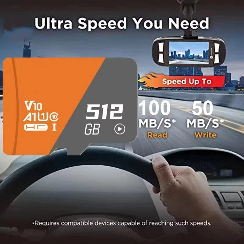Original 2TB High Speed TF/SD Card Memory Card TF SD Ultra Fast Read Write 1TB Mini Memory Card Class 10 For Camera/Phone