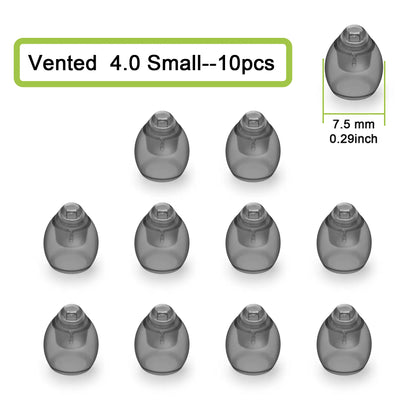 Hearing Aid Domes for Phonak Replacements,Phonak hearing aid 4.0 Domes 10pcs, Universal Domes for Phonak-Unitron RIC Hearing aid