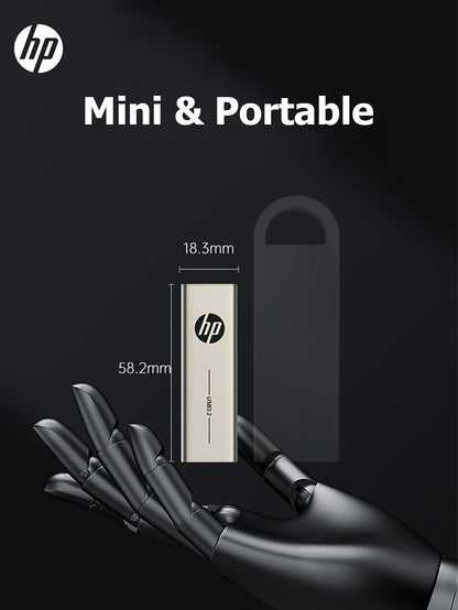 100% Original HP OTG Type C USB3.2 USB Flash Drive Pendrive 256GB 128GB 64GB 2 in 1 U-disk for Laptop PC Media player Cellphone