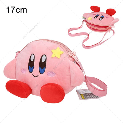 Cute Multicolor Kirby Plush Toy Kawaii Anime Star Kirby Sword Kirby Waddle Doo Elfilin Stuffed Doll Peluche Birthday Gifts