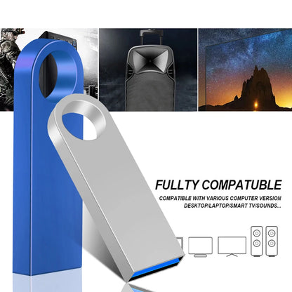Metalowy pendrive USB 2.0 64GB Kreatywny Pendrive USB 2.0 Szybki Pendrive z możliwością personalizacji logo i zdjęć