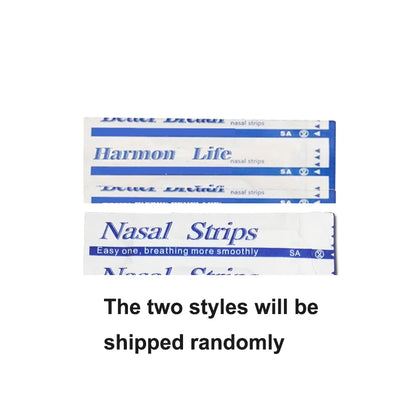 50PCS Breath Nasal Strips Right Aid Stop Snoring Nose Patch Good Sleeping Patch Product Easier Breath Random Pattern