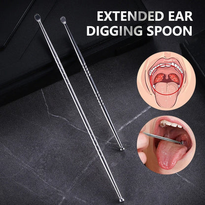 1Pc Tonsil Stone Removal Ear Wax Remover Stainless Steel Remover Mouth Cleaning Care Tools Tonsil Stone Remover Health Care‘