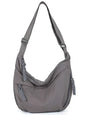 Trendy Women's Soft Cloth Shoulder Bag Solid Color Student Casual Style Big Handbags Crossbody Bags for Women Shoulder Hobos Bag