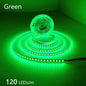 12V 24V LED Strip 2835 120LEDs/m Home Lamp Strip Pink Red Ice Blue Green Golden Yellow Orange Flexible Waterproof Soft Lamp Bar