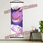 Pokemon Anime, Bulbasaur, Charizard, Eevee, Pikachu, Print Art White Canvas Scroll Painting Modern Room Decor Wall Art Painting