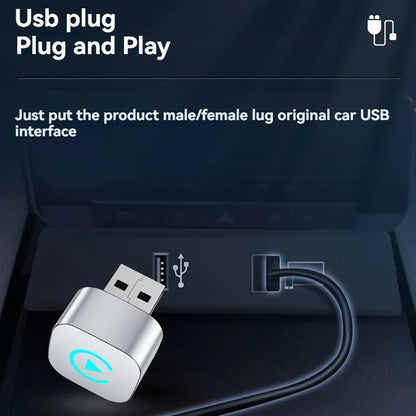 2in1 Wireless Carplay Adapter For iPhone android auto apple Wireless Carplay Mini USB Ai Box Carplay For Toyota Volvo Hyundai
