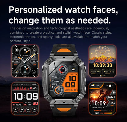 2026New GPS Smart Watch AMOLED 1400Mah Waterproof Fitness tracking Bluetooth Call Professional Sports Smartwatch For Men Women