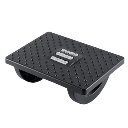Portability with Massage Rollers Foot Rest 180 Degree Swing Ergonomic Foot Stool Office Foot Rest Under Desk