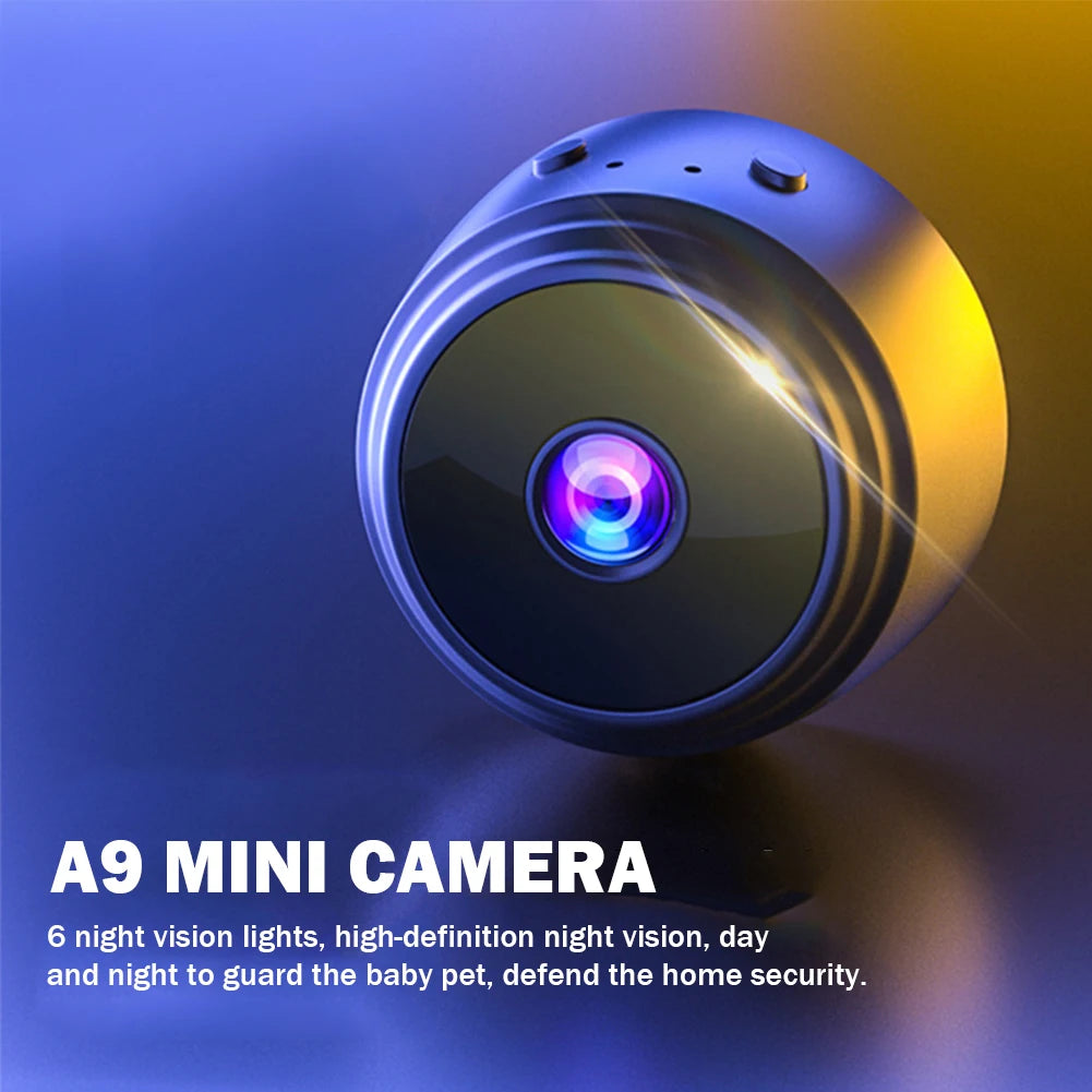 3/2/1PCS A9 WiFi Cameras Night Vision Security Mini Camera USB Smart Video Home Surveillance Cameras For Infants Pets Protection