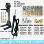 Heat Set Insert Nut Press Tool Brass Soldering Iron Tip Thread Injection Embedded Nuts and Stainless Steel Hex Socket Screw Kit