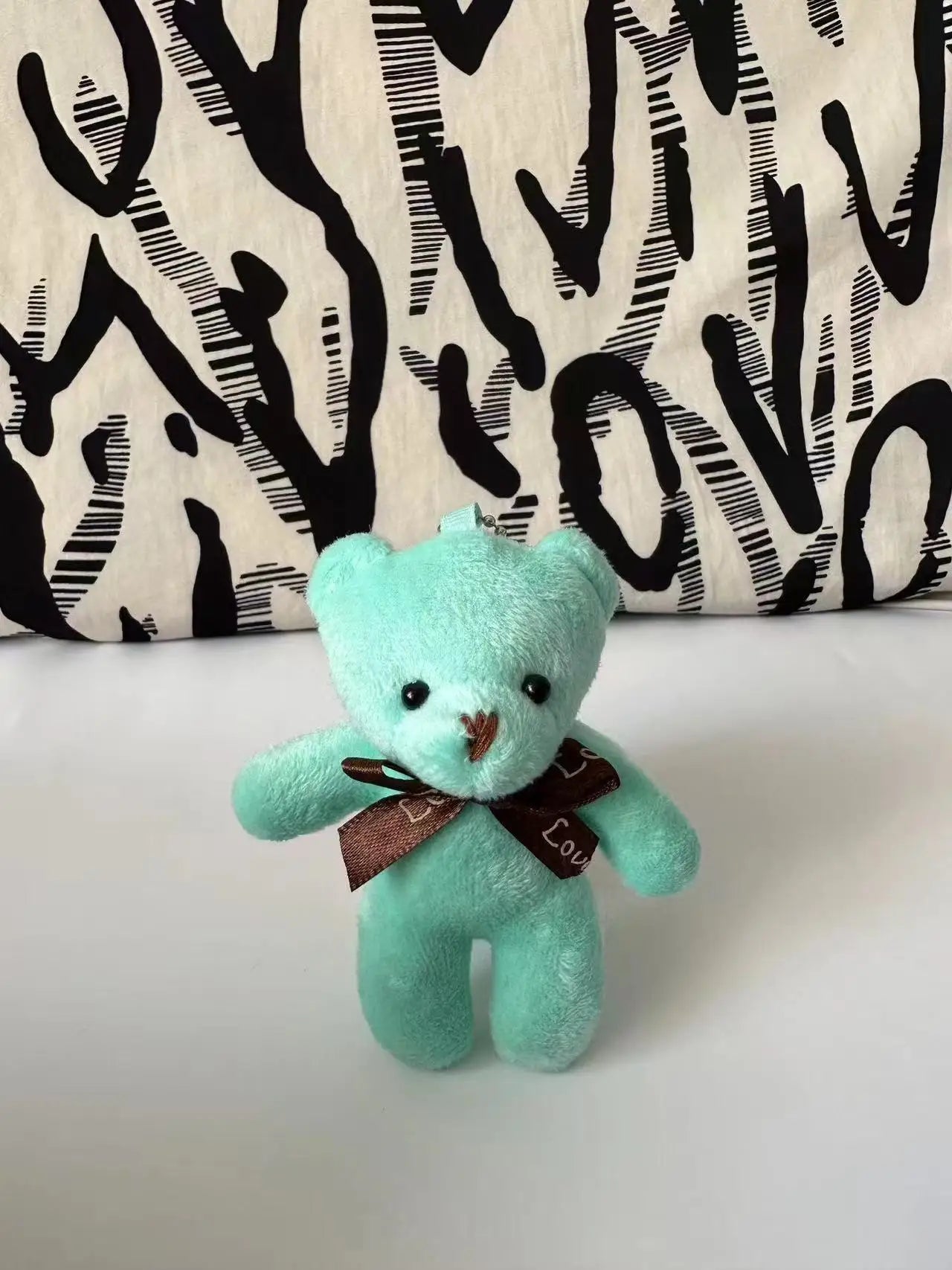 18-90Pcs Mini Teddy Bear Toy Plush Stuffed Bear Doll for Keychain Craft DIY Accessory Birthday Gifts Party Favors Supplies 4.7in