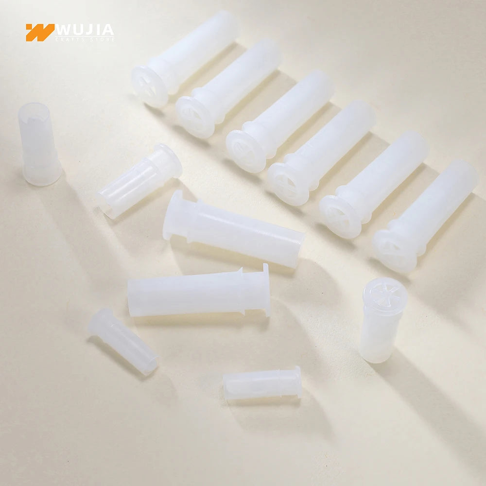 30/50/100pcs Plastic Squeaky Toy Whistle Reeds Insert Noise Maker Shoes Dog Cat Squeakers Repair Fix Pet Stuffed Toy Accessories