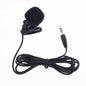 1 Pc Hands-free Condenser Clip-on Lapel Mic 1.5 Meters Mini Portable Lavalier Wired 3.5mm Microphone For Phone And Laptop PC