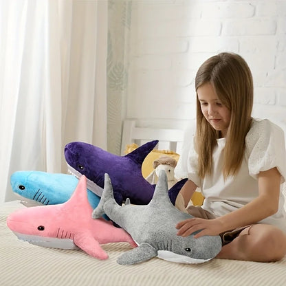60cm Shark Plush Toy - Soft Stuffed Animal, Toddler/Kid Toy,Christmas gifts,plush Toys for Girls and boys' gifts,