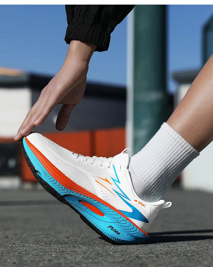 Marathon Running Shoes Men Casual Carbon Board Sports Breathable Lightweight Women's Comfortable Athletic Antiship Sneakers New