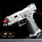 Csnoobs 2011 Continuous Shooting Toy Gun For Outdoor Games Hanging Shell Pistol Radish Gun Revolver Birthday Gift