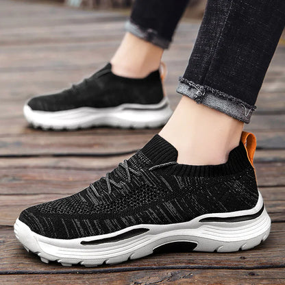 Men Shoes Summer Canvas Shoes Breathable Comfortable Outdoor Slip on Walking Sneakers Classic Loafers for Men