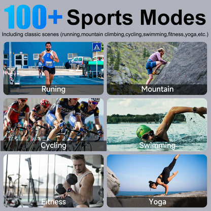 Inteligentny zegarek LIGE dla kobiet i mężczyzn, z połączeniami Bluetooth, sportowa bransoletka fitness, zdrowie kobiet, dynamiczna tarcza 3D, smartwatch damski, nowość 2026