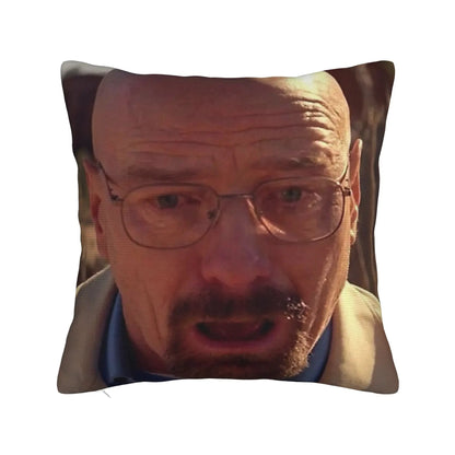 Saul Goodman Actor Square Pillow Case Breaking Bad Cushion Covers Customized Zippered Decorative Pillowcase for Sofa 40*40cm