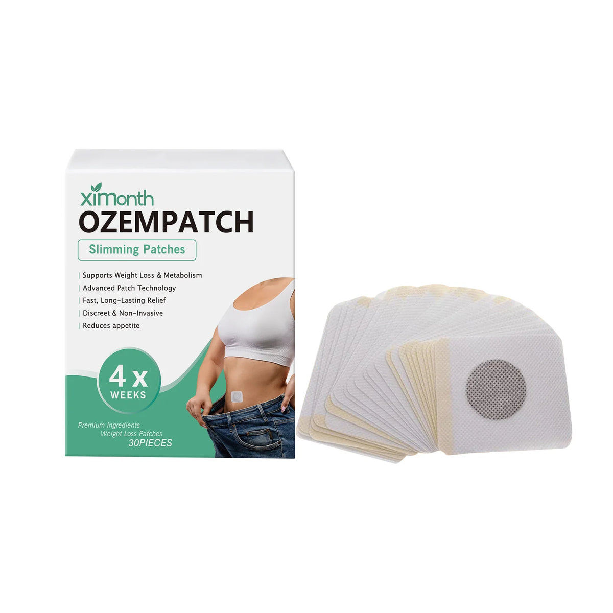 Herbal Navel Patch Promote Metabolism Burn Fat Improve Gastrointestinal Circulation Eliminate Edema Body Detoxification Stickers