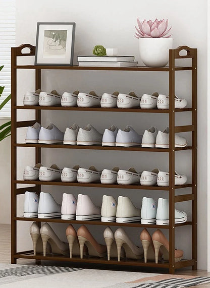 High Quality Bamboo Shoe Shelf Shoes Storage Organizer Shoe Storage Cabinet